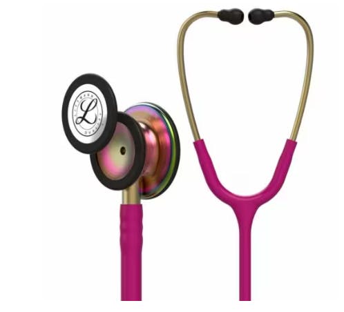 Original Littmann Classic III Stethoskop - Rainbow-Edition - Länge 69 cm Produktbild Web Groß Detailbild 2 L