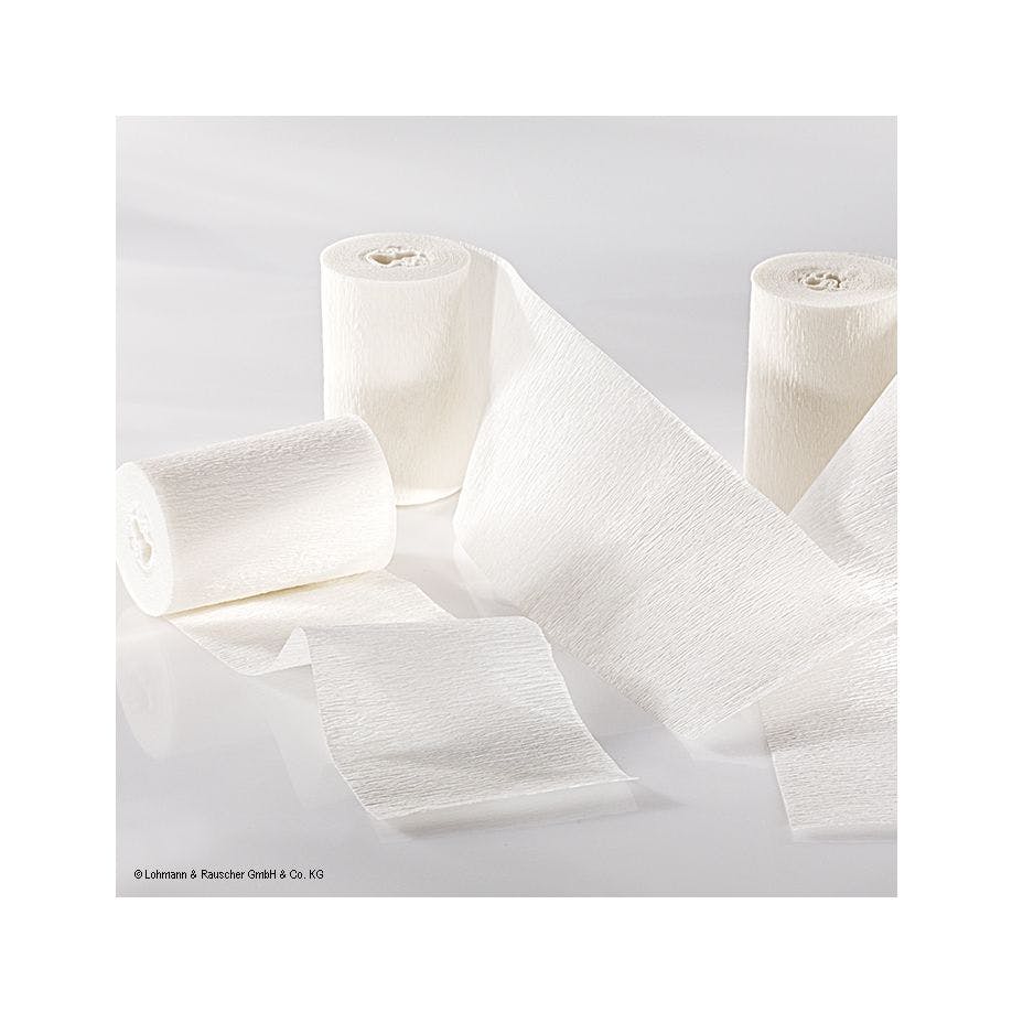Krepppapierbinden - Zum Hautschutz unter Gipsverbänden und Fixierung von Polstermaterial Produktbild