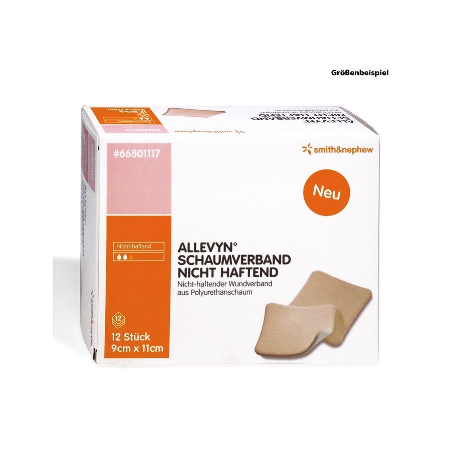 Allevyn Schaumverband, nicht haftend - Anschmiegsam und polsternd, mit starkem Schaumkern Produktbild
