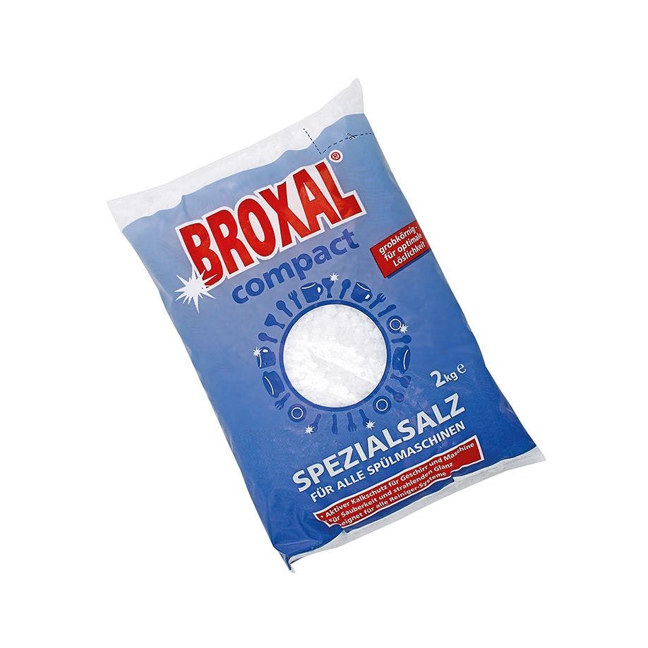 Broxal Regeneriersalz 6 x 2 kg, grob - Spezialsalz für die Geschirrspülmaschine Produktbild