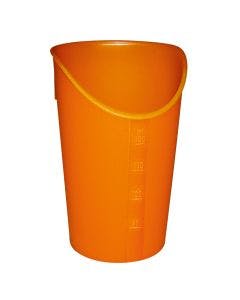 Trinkbecher mit Nasenausschnitt orange 200 ml - spülmaschinenfest und stapelbar Produktbild