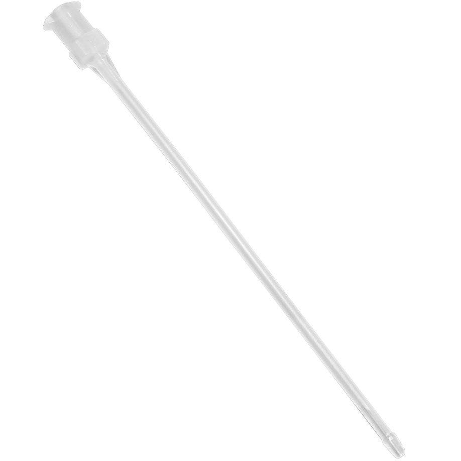 Einmalknopfkanülen aus Kunststoff - steril, gerade, zur topischen Wundspülung, Länge 100mm Produktbild