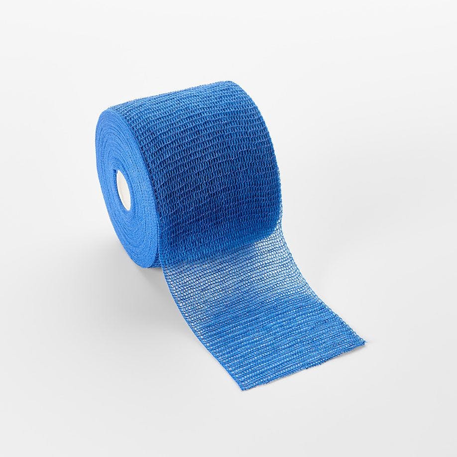 Miro haft krepp color - Kohäsive, elastische Fixierbinde, 10 cm x 20 m Produktbild Web Groß Detailbild 2 L