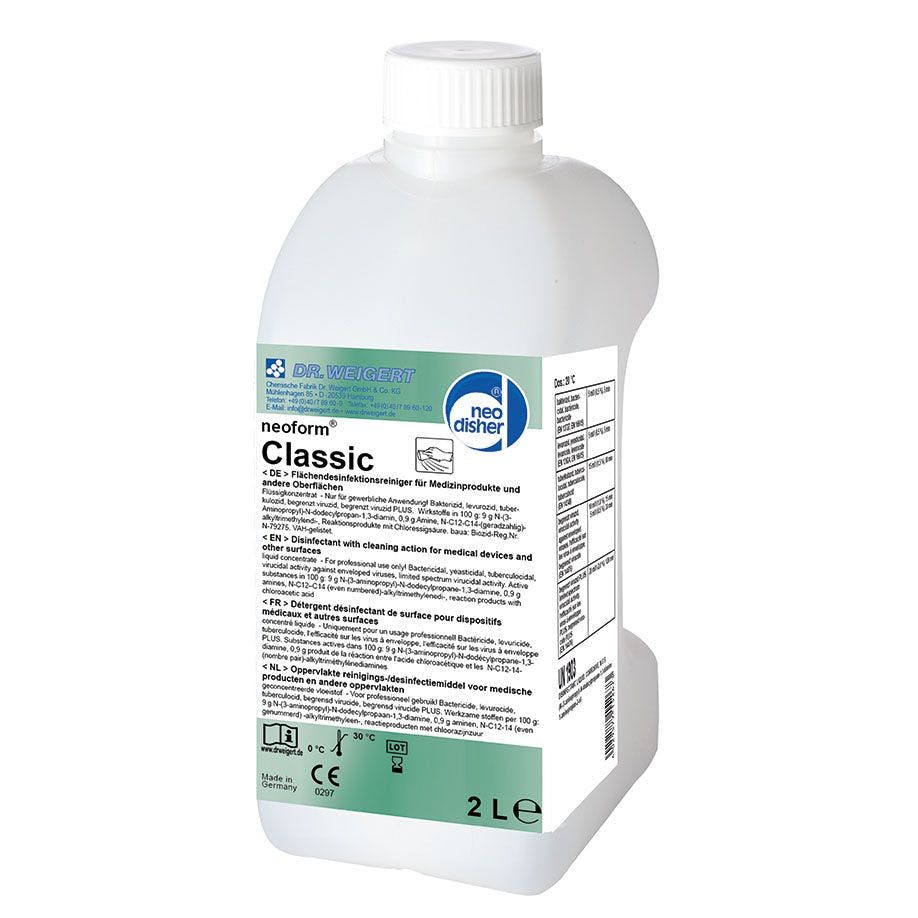 Neoform Classic 2 Ltr. Flächendesinfektionsreiniger Produktbild