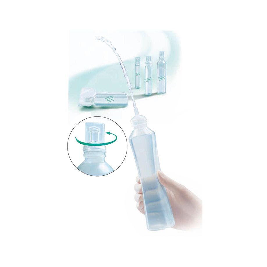 NaCl 0,9% B.Braun Spüllösung - Flex. PE-Behälter mit Sprühdüse für punktuelle Spülung Produktbild