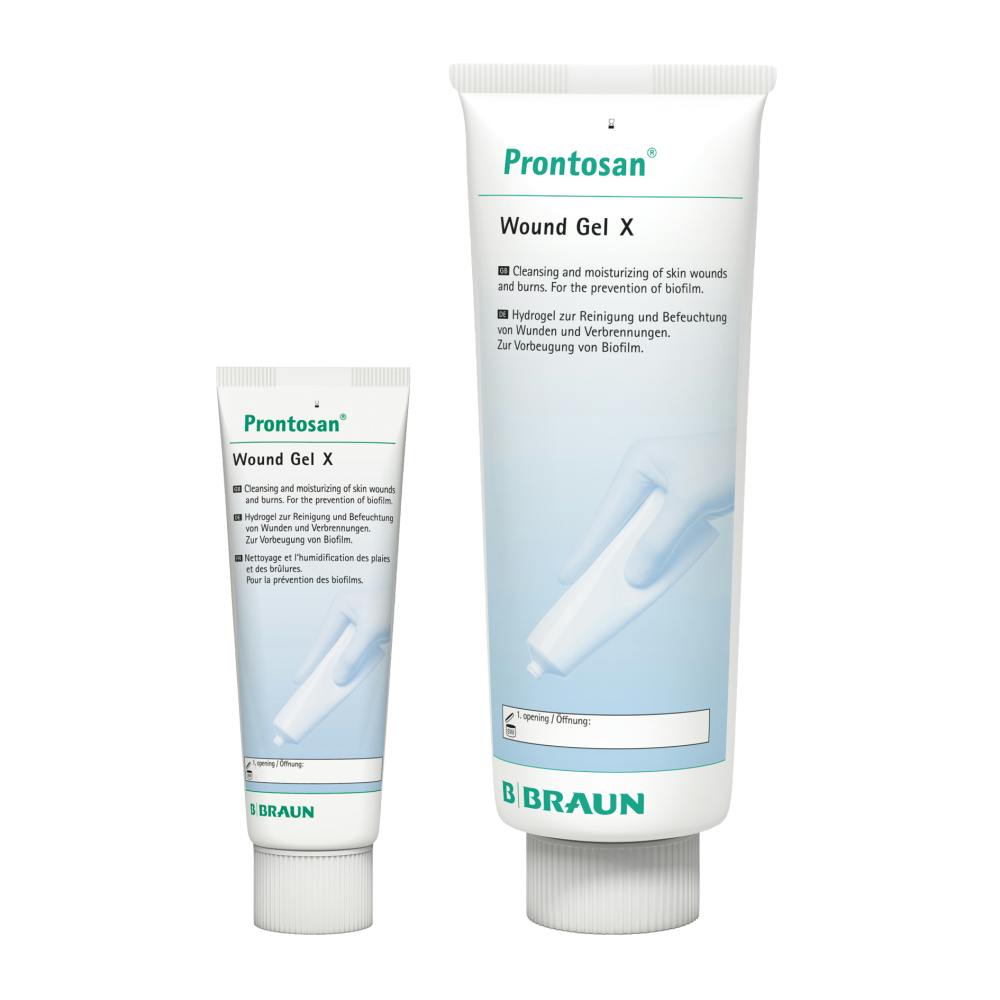 Prontosan Wound Gel X - Hydrogel zur Reinigung/Befeuchtung von Wunden und Verbrennungen Produktbild
