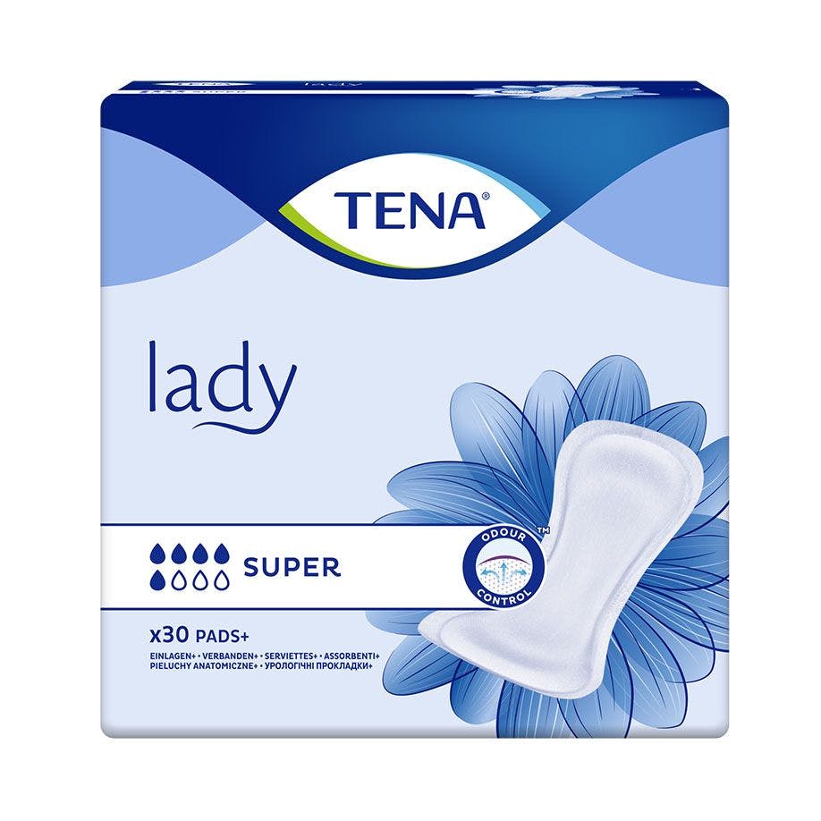 Tena Lady Einlagen - Super - Für mittlere bis schwere Blasenschwäche Produktbild