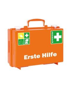 Erste-Hilfe Koffer SN-CD Norm mit Füllung Norm DIN 13157 - orange, ABS-Kunststoff Produktbild