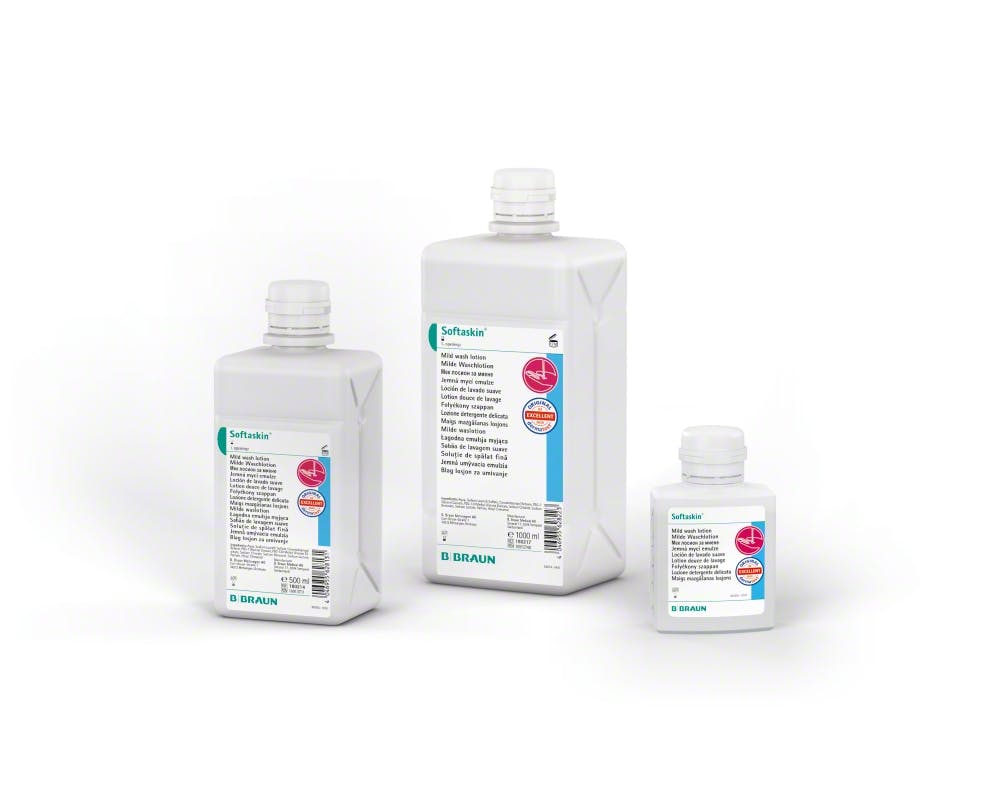 Softaskin Waschlotion für empfindliche Haut - pH-hautneutral, allergenfrei, parabenfrei Produktbild