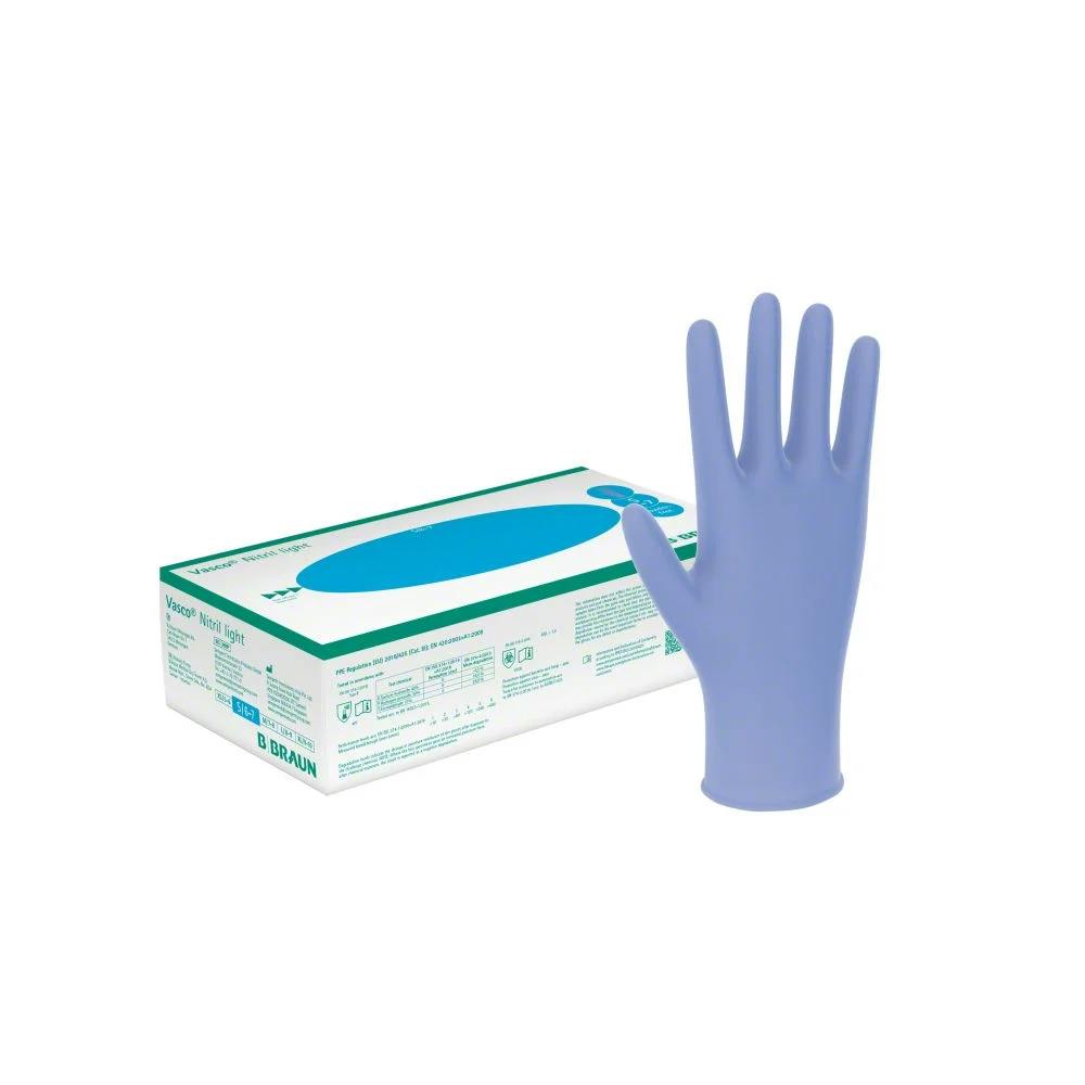 Vasco Nitril light puderfrei/unsteril - Untersuchungshandschuhe blau Produktbild