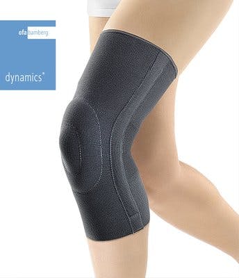 Dynamics Kniebandage - Komprimierende Wirkung mit seitlichen Verstärkungselementen Produktbild