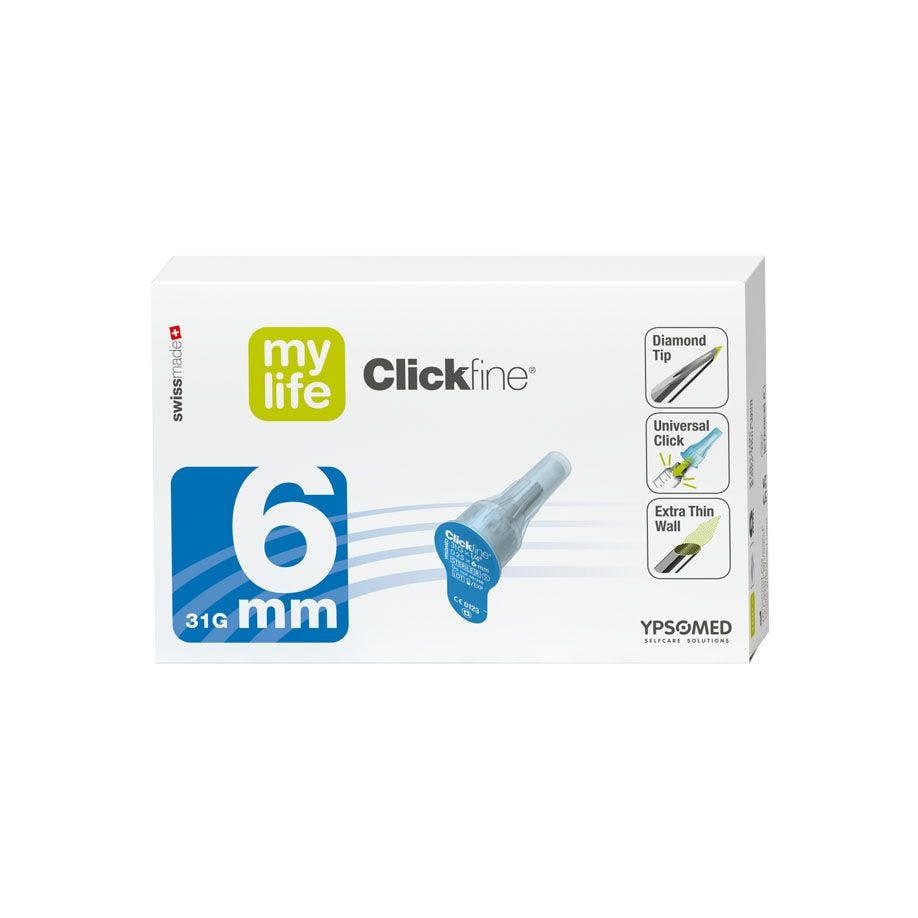 mylife Clickfine DiamondTip Pen-Nadeln -  Passt auf alle gängigen Injektionspens Produktbild Web Groß Detailbild 4 L