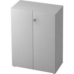 Hammerbacher Schrank 238T3 SG Grau 800 x 420 x 1.100 mm Produktbild