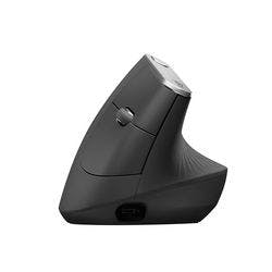 Logitech MX Vertical Kabellose Maus Kabellos Bluetooth Schwarz Produktbild