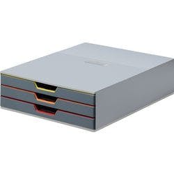 DURABLE Schubladenbox DIN A4 Mehrfarbig 24,7 x 35,6 x 9,5 cm Produktbild