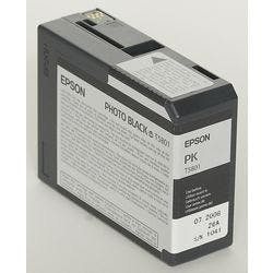 Epson T5801 Original Tintenpatrone C13T580100 Fotoschwarz Produktbild