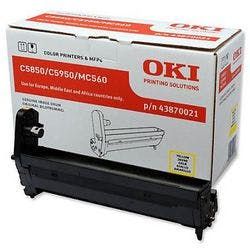 OKI 43870005 Original Trommel Gelb Produktbild