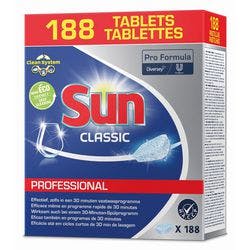 Sun Spülmaschinentabs Professional Classic 188 Stück Produktbild