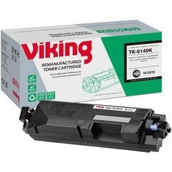 Viking TK-5140K Kompatibel Kyocera Tonerkartusche Schwarz Produktbild