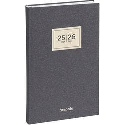 Brepols Terminplaner 2025 1 Tag / 1 Seite Niederländisch, Französisch, Deutsch, Englisch Anthrazit Produktbild