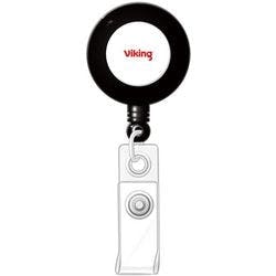 Viking Ausweishalter Abrollmechanismus Grau 10 Stück Produktbild