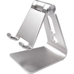 helit Handy Halterung The Lite Stand Aluminium Silber 7,4 x 8,3 x 10 cm Produktbild