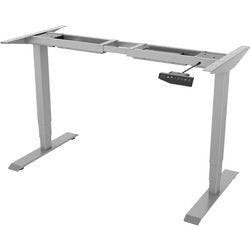 euroseats Sitz-Stehschreibtischgestell T-Fuß 2 Schreibtischcontainer 1.800 (B) x 600 (T) x 1.250 (H) mm Metall Produktbild