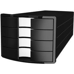 HAN Schubladenmodul Impuls Polystyrol Schwarz 28 x 36,7 x 23,5 cm Produktbild