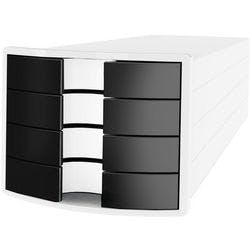 HAN Schubladen Set Impuls Polystyrol Weiß, Schwarz 28 x 36,7 x 23,5 cm Produktbild