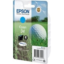 Epson 34 Original Tintenpatrone C13T34624010 Cyan Produktbild