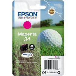 Epson 34 Original Tintenpatrone C13T34634010 Magenta Produktbild