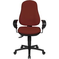 TOPSTAR Bürostuhl Point 70 Stoff Rot Produktbild