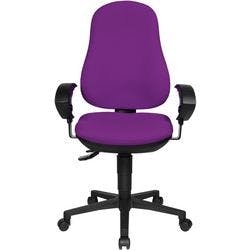 TOPSTAR Bürostuhl Point 70 Stoff Violett Produktbild