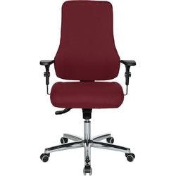 TOPSTAR Bürostuhl Sitness 55 Stoff Dunkelrot Produktbild