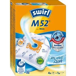 Swirl Staubfilterbeutel M52 Weiß 4 Stück Produktbild