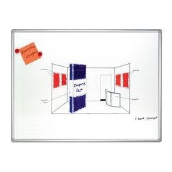 FRANKEN PRO Whiteboard SC8209 Wandmontiert Magnetisch Emaille 150 x 100 cm Produktbild