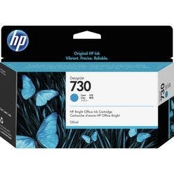 HP 730 Original Tintenpatrone P2V62A Cyan Produktbild