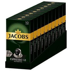 Jacobs Espresso 12 Ristretto Kaffeekapseln 10 Stück à 5.2 g Produktbild