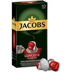 Jacobs Lungo 6 Classico Kaffeekapseln 10 Stück à 5.2 g Produktbild