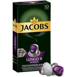 Jacobs Lungo 8 Intenso Kaffeekapseln 10 Stück à 5.2 g Produktbild