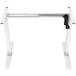 euroseats 1-Motor Sitz-Stehschreibtischgestell Rechteckig T-Fuß 2 Schreibtischcontainer 1.210 (B) x 500 (T) x 1.210 (H) mm Metall Produktbild