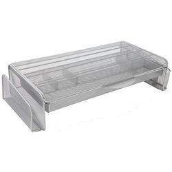 Alba MESHUP M Monitorständer nicht höhenverstellbar 15 " 565 x 275 x 125 mm Metallic Produktbild