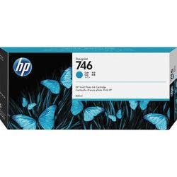 HP 746 Original Tintenpatrone P2V80A Cyan Produktbild