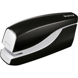 Leitz NeXXt WOW Elektrisches Heftgerät 5566 Halbstreifen 10 Blatt Schwarz E1 Kunststoff, Metall Produktbild