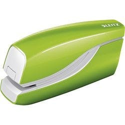 Leitz NeXXt WOW Elektrisches Heftgerät 5566 Halbstreifen 10 Blatt Grün E1 Kunststoff, Metall Produktbild