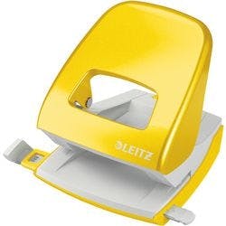 Leitz NeXXt WOW 2 Löcher Locher Metall 30 Blatt 5008 Gelb Produktbild