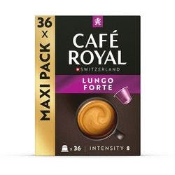 CAFÉ ROYAL Kaffee Nespresso* Kapseln Lungo Forte 36 Stück à 5.2 g Produktbild