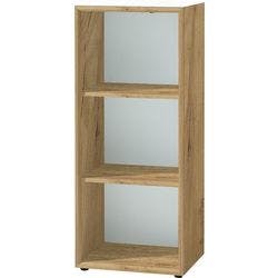 GERMANIA Glas, Spanplatte Bücherregal 2 Fachböden 500 x 370 x 1.200 mm Eiche Produktbild