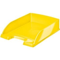 Leitz WOW Briefablage 5226 DIN A4 Gelb 25,5 x 35,7 x 7 cm Produktbild