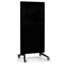 Legamaster Glastafel Magnetisch Doppelseitig 90 (B) x 175 (H) cm Schwarz Produktbild